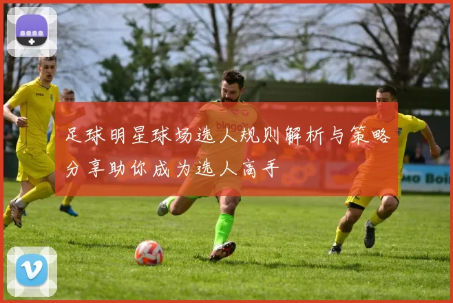 足球明星球场选人规则解析与策略分享助你成为选人高手