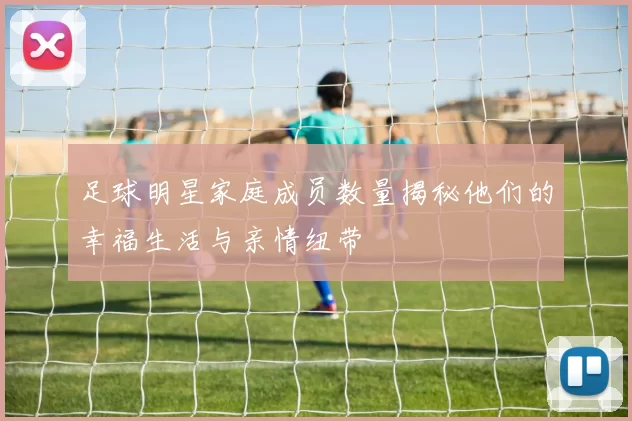 足球明星家庭成员数量揭秘他们的幸福生活与亲情纽带