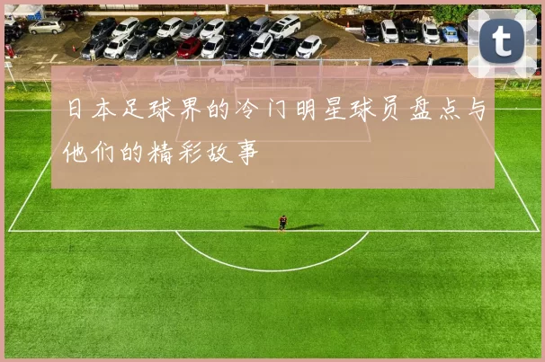 日本足球界的冷门明星球员盘点与他们的精彩故事